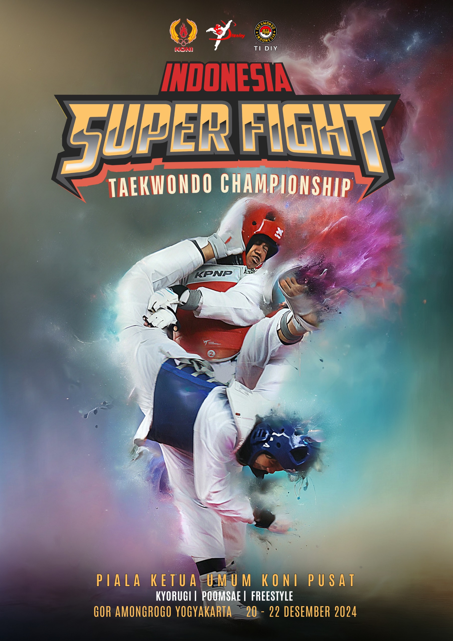 Kejuaraan Indonesia Super Fight Taekwondo Championship 2 Tahun 2024 Stanley Sport ti-halilintar.com